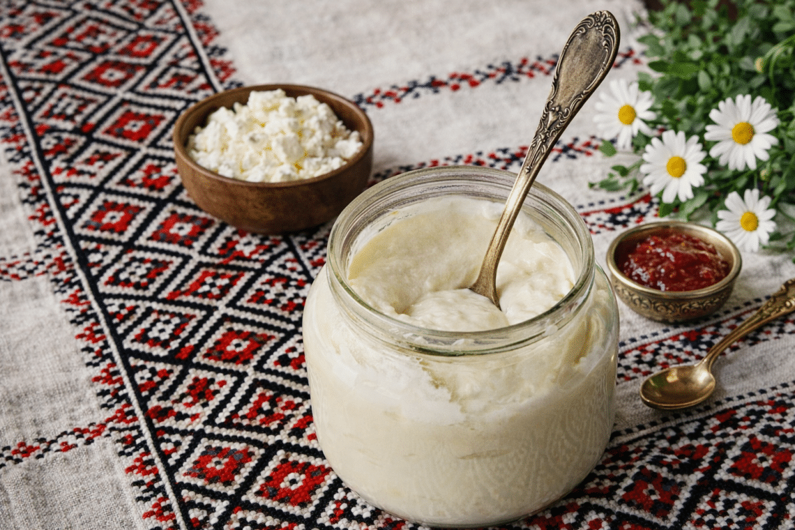 Домашно кисело мляко