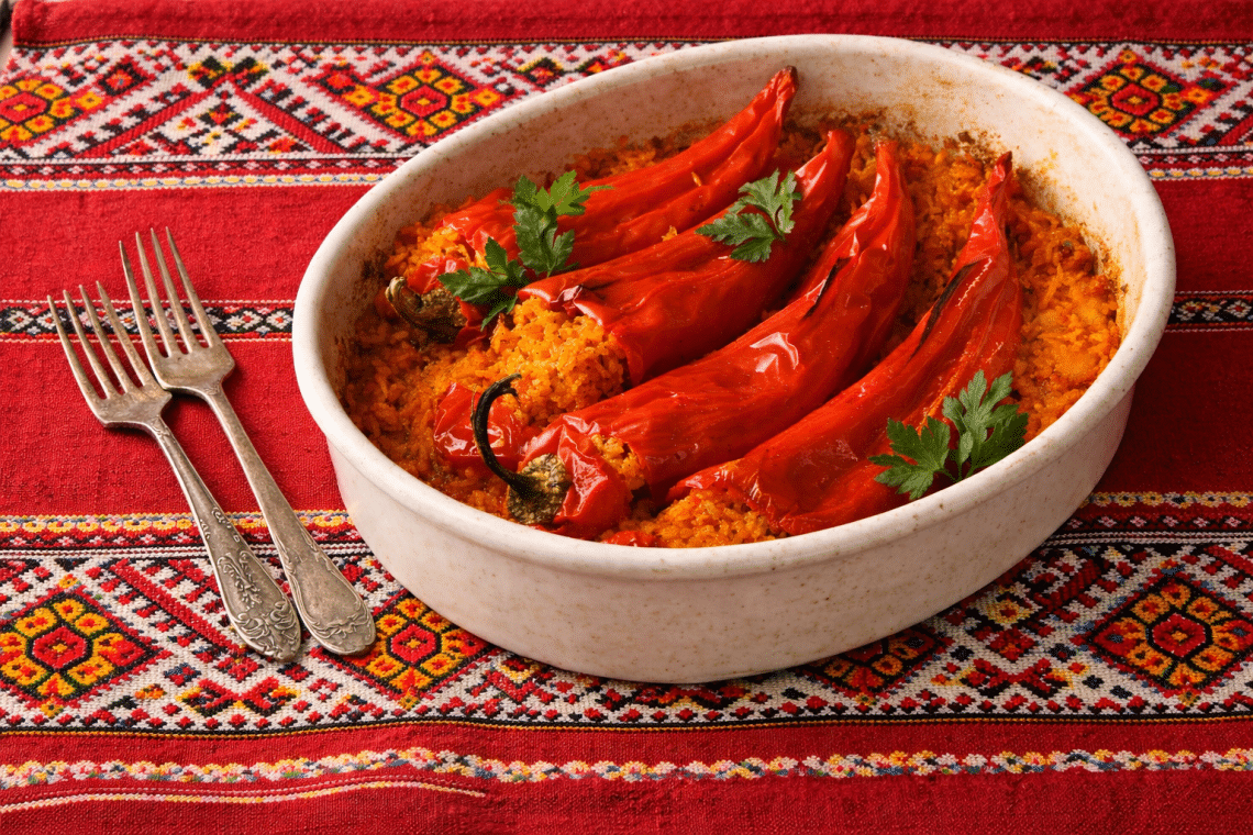 Пълнени чушки с ориз