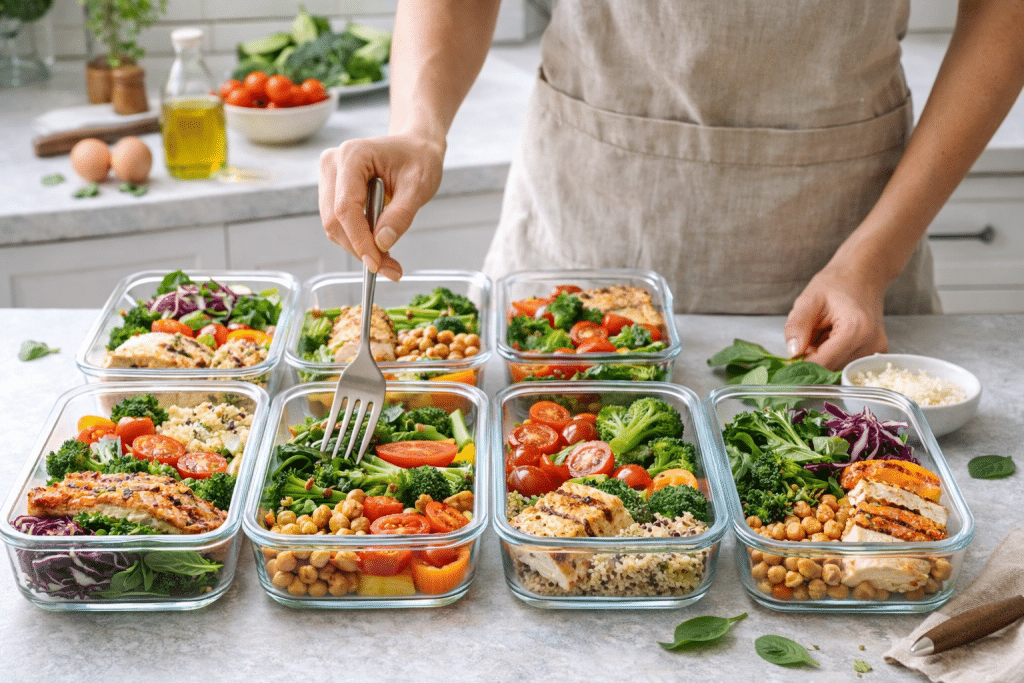 meal prep здравословна храна